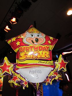 Bday kai balloon